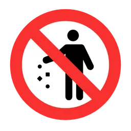 no littering