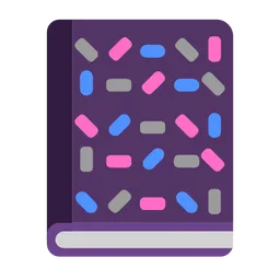 notebook with decorative cover