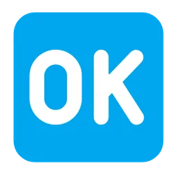 OK button