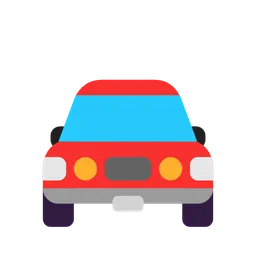 oncoming automobile