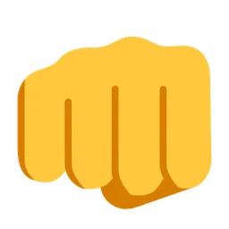 oncoming fist