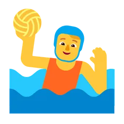 person playing water polo