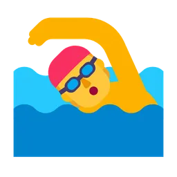 person swimming