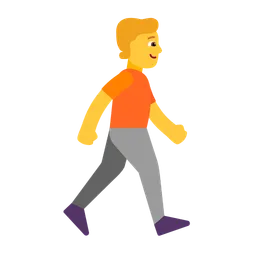 person walking facing right