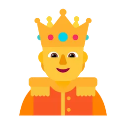 person with crown