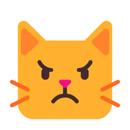 pouting cat