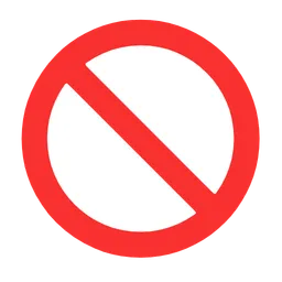 prohibited