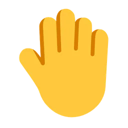 raised back of hand