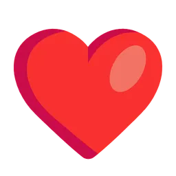 red heart