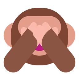 see-no-evil monkey