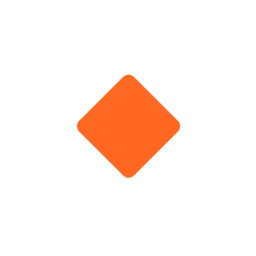small orange diamond