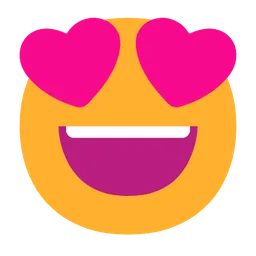 smiling face with heart-eyes