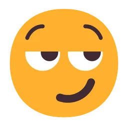smirking face