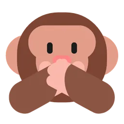 speak-no-evil monkey