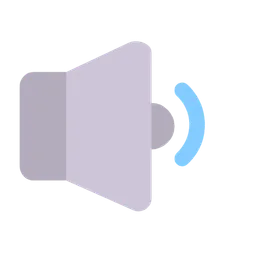 speaker medium volume