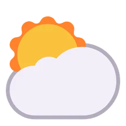 sun behind cloud