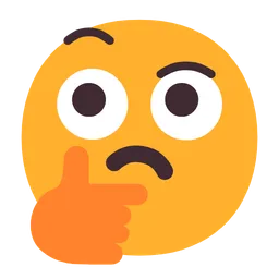 thinking face