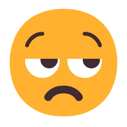 unamused face