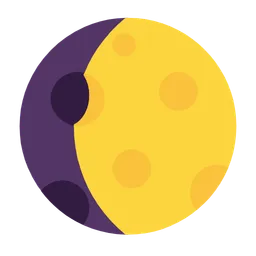 waxing gibbous moon