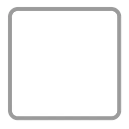 white large square