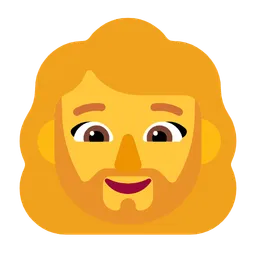 woman: beard