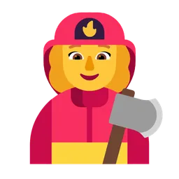 woman firefighter