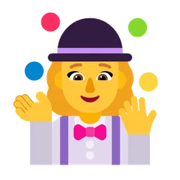 woman juggling
