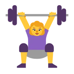 woman lifting weights