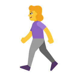 woman walking
