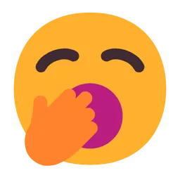 yawning face