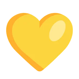 yellow heart