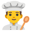 man cook