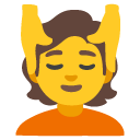 person getting massage