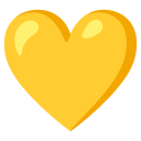 yellow heart