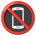 no mobile phones