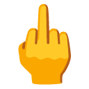 middle finger