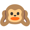 hear-no-evil monkey