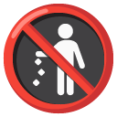 no littering