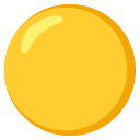 yellow circle