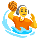 person playing water polo