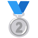 2nd place medal