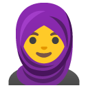 woman with headscarf
