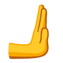 rightwards pushing hand