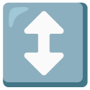 up-down arrow