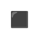 black medium-small square