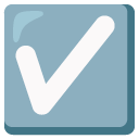 check box with check