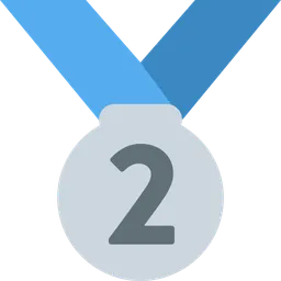 2nd place medal