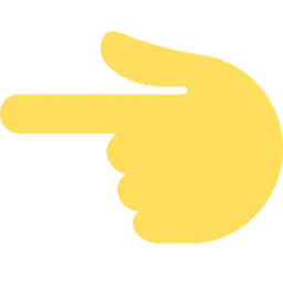 backhand index pointing left