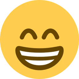 beaming face with smiling eyes