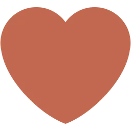 brown heart